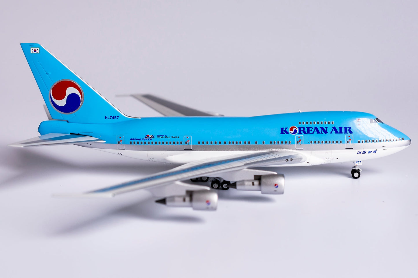 1:400 NG Models Korean Air Boeing 747SP "FIFA World Cup 2002" HL7457 NG07017