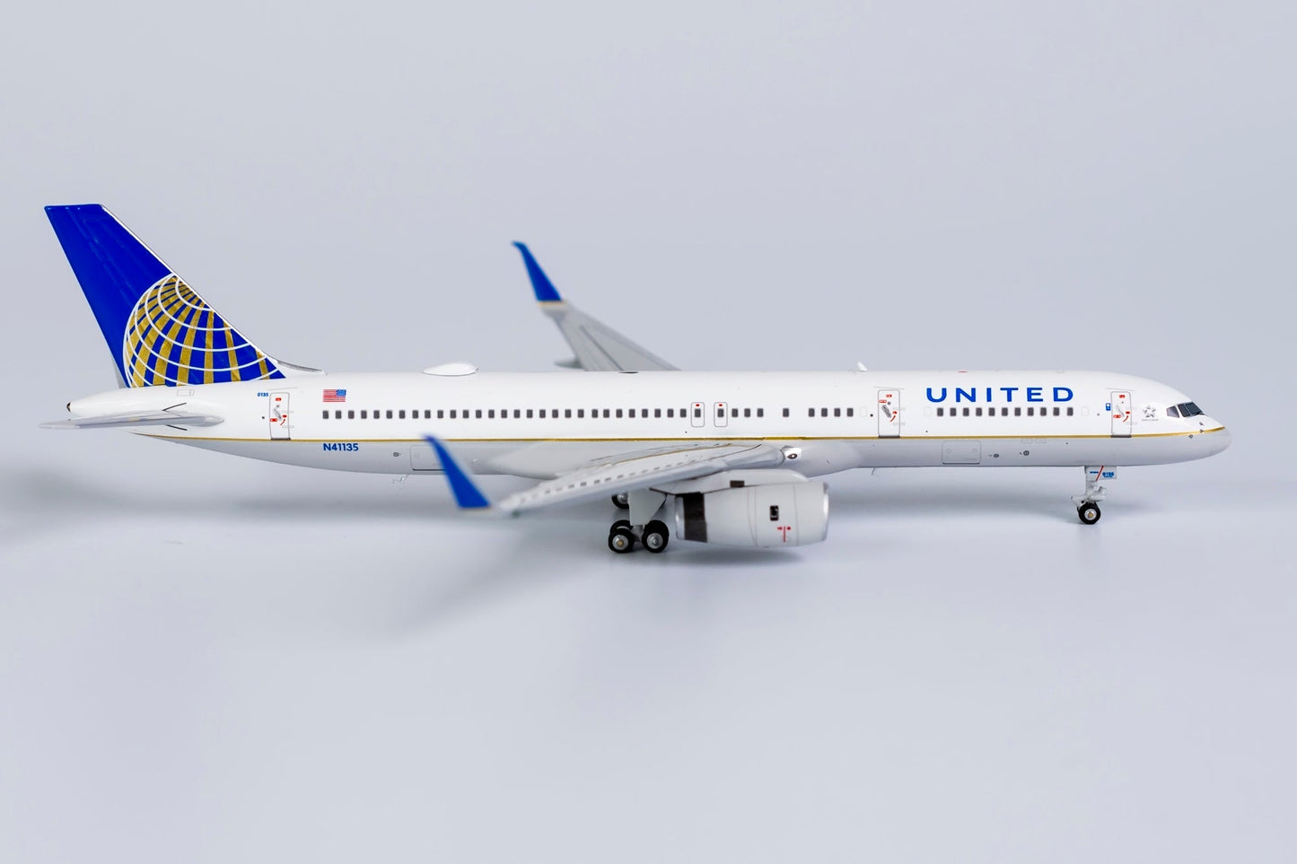 1:400 NG Models United Airlines Boeing 757-200 "Co-Merger Livery" N41135 NG53179