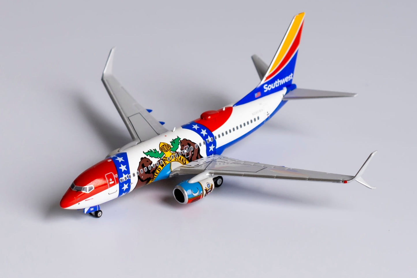 1:400 NG Models Southwest Airlines Boeing 737-700/w "Missouri One with scimitar winglets" N280WN NG77016