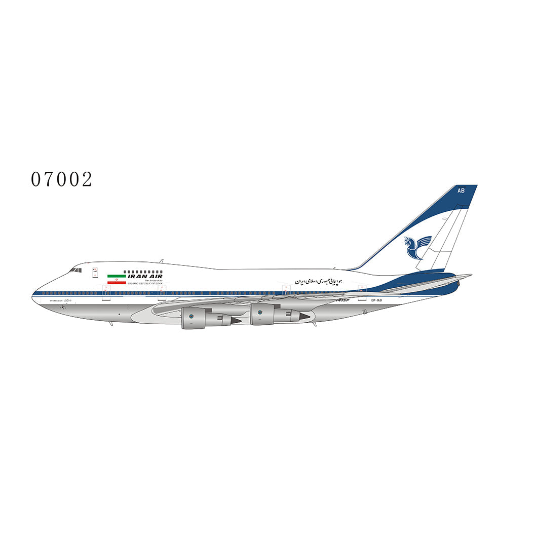 1:400 NG Models Iran Air Boeing 747SP "1980s Colors" EP-IAB NG07002