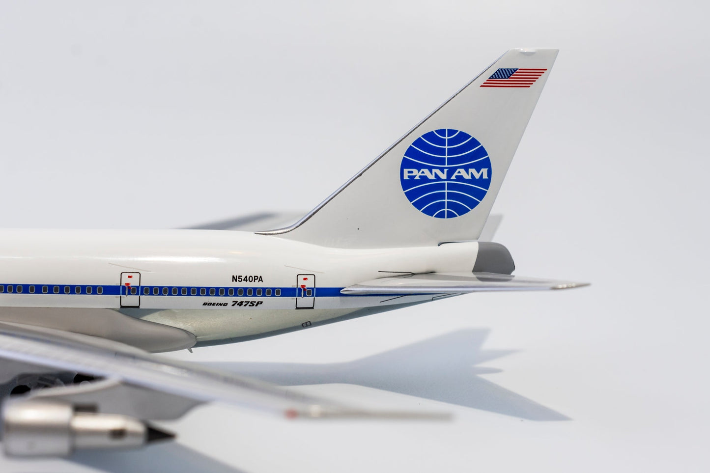 1:400 NG Models Pan American World Airways Boeing 747SP "Clipper" N540PA NG07006