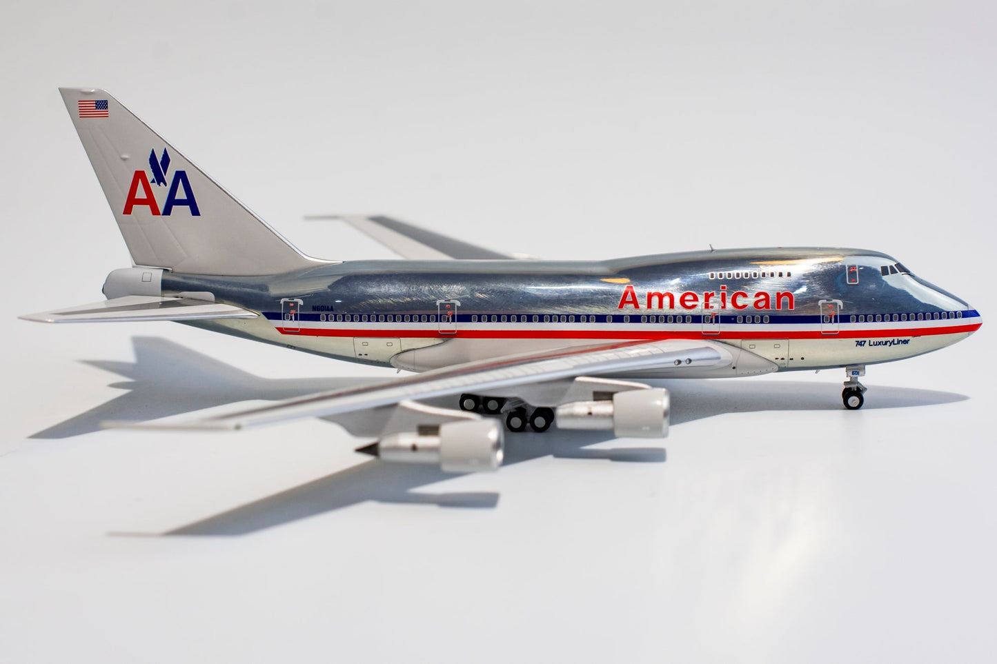 1:400 NG Models American Airlines Boeing 747SP "Luxuryliner" N601AA NG07007
