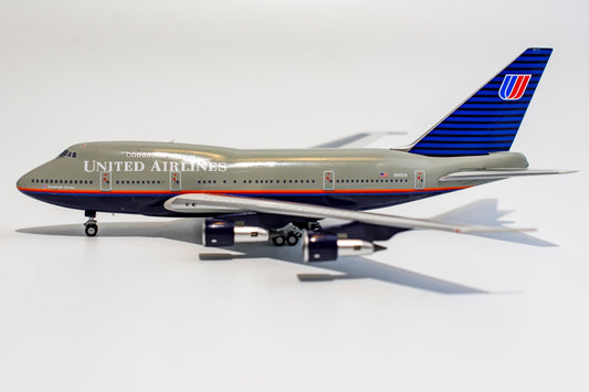 1:400 NG Models United Airlines Boeing 747SP "Battleship Grey" N145UA NG07008