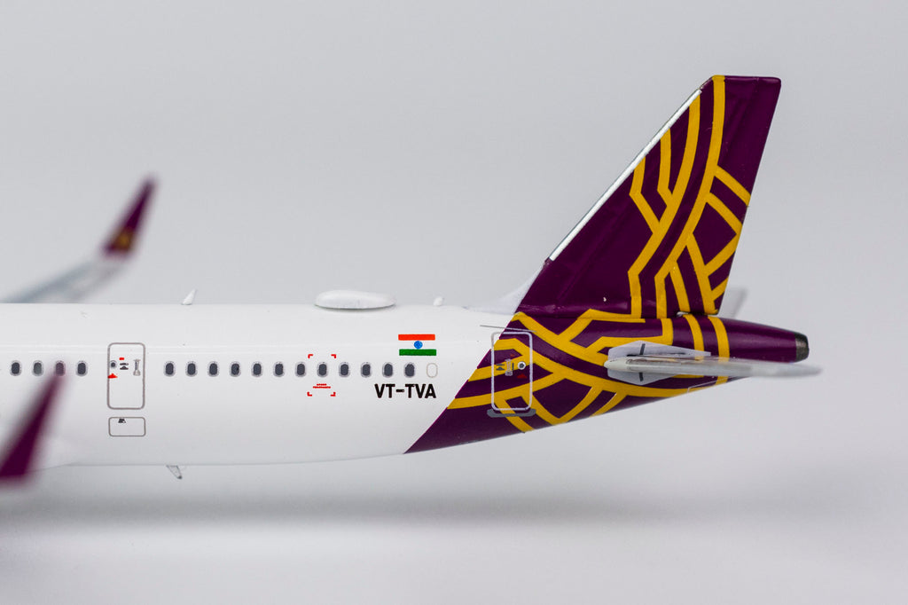 1:400 NG Models Vistara Airlines Airbus A321neo VT-TVA NG13023