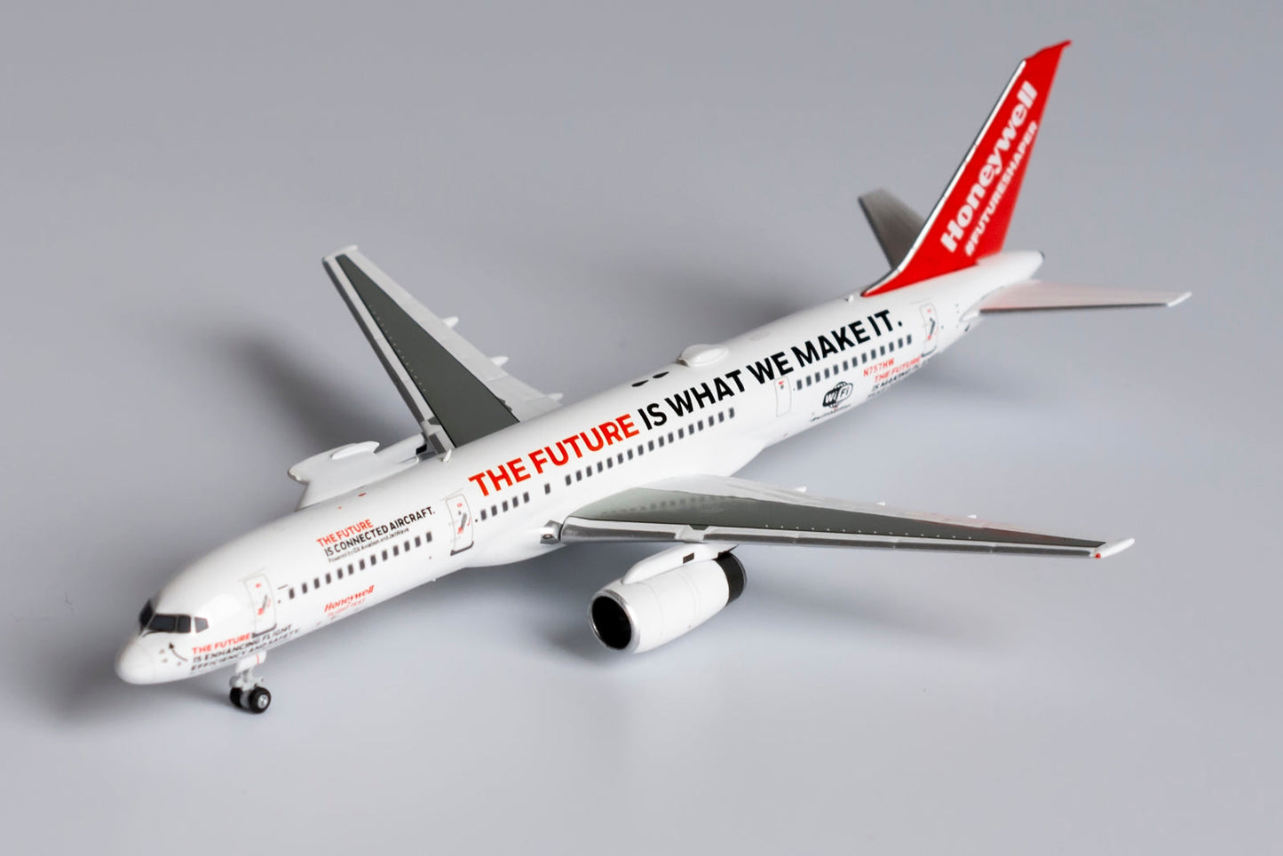 1:400 NG Models Honeywell Boeing 757-200 "Test Engine, 2021 Livery" N757HW NG53181