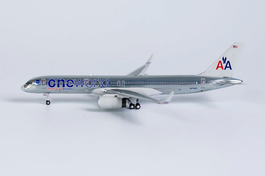 1:400 NG Models American Airlines Boeing 757-200/w "One World; Chrome livery" N174AA NG53178