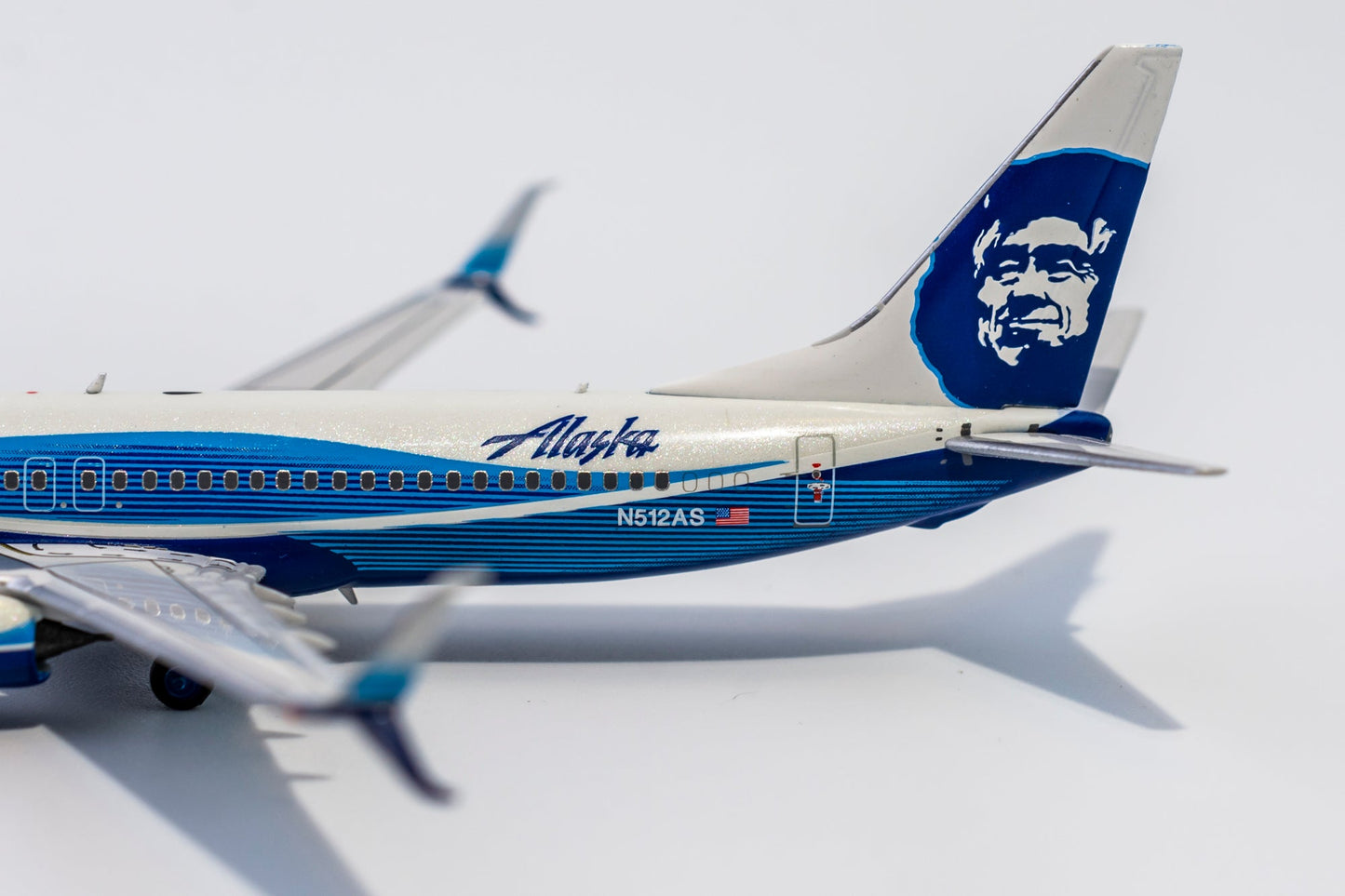 1:400 NG Models Alaska Airlines 737-800 "Spirit of Seattle" N512AS NG58095
