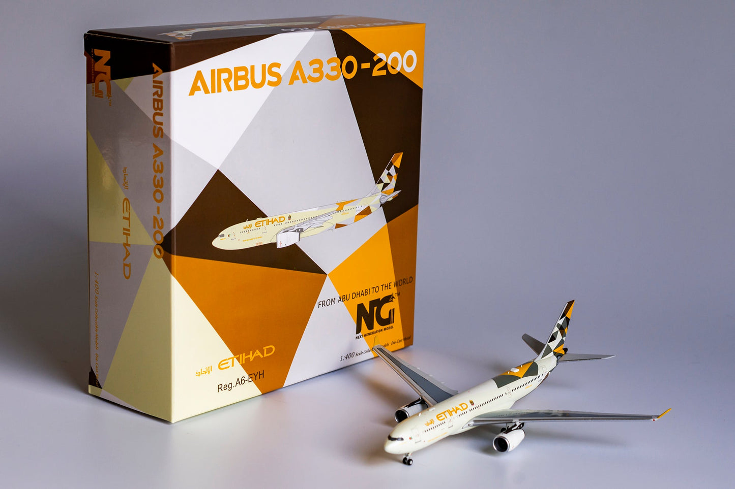 1:400 NG Models Etihad Airways Airbus A330-200 A6-EYH NG61027