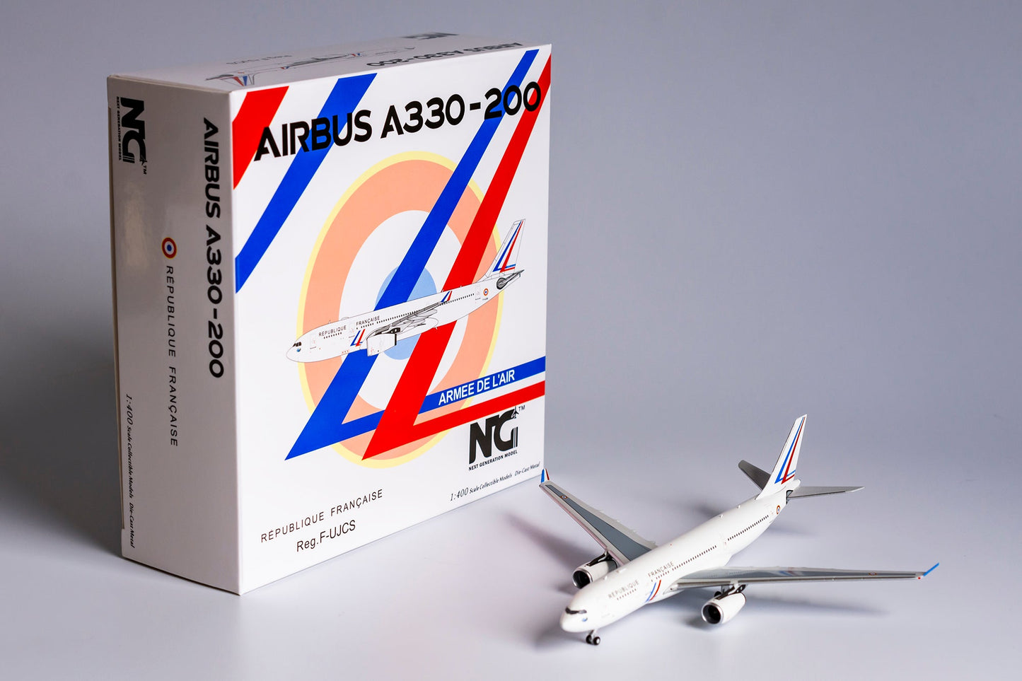 1:400 NG Models French Air Force (Armee de l'air) Airbus A330-200 F-UJCS NG61028
