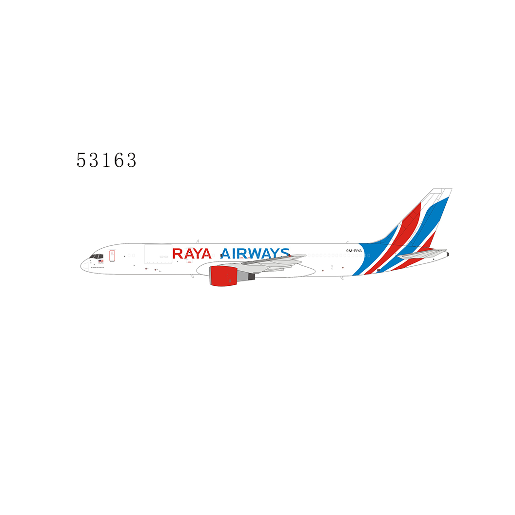1:400 NG Models Raya Airways Boeing 757-200PCF 9M-RYA NG53163