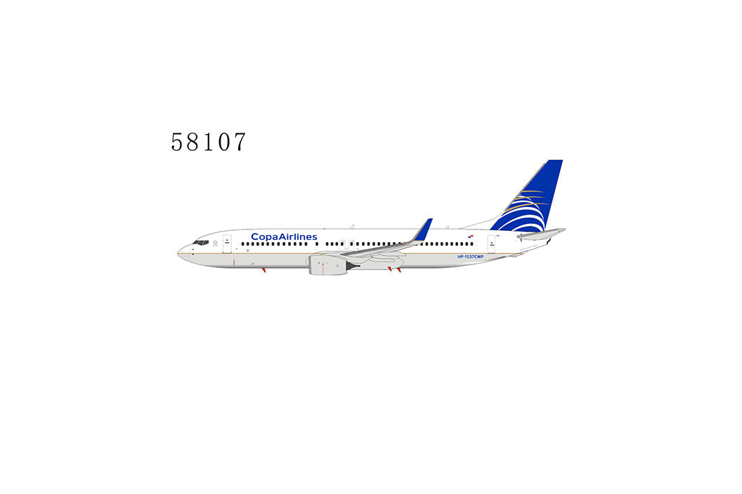 1:400 NG Models Copa Airlines Boeing 737-800 HP-1537CMP NG58107
