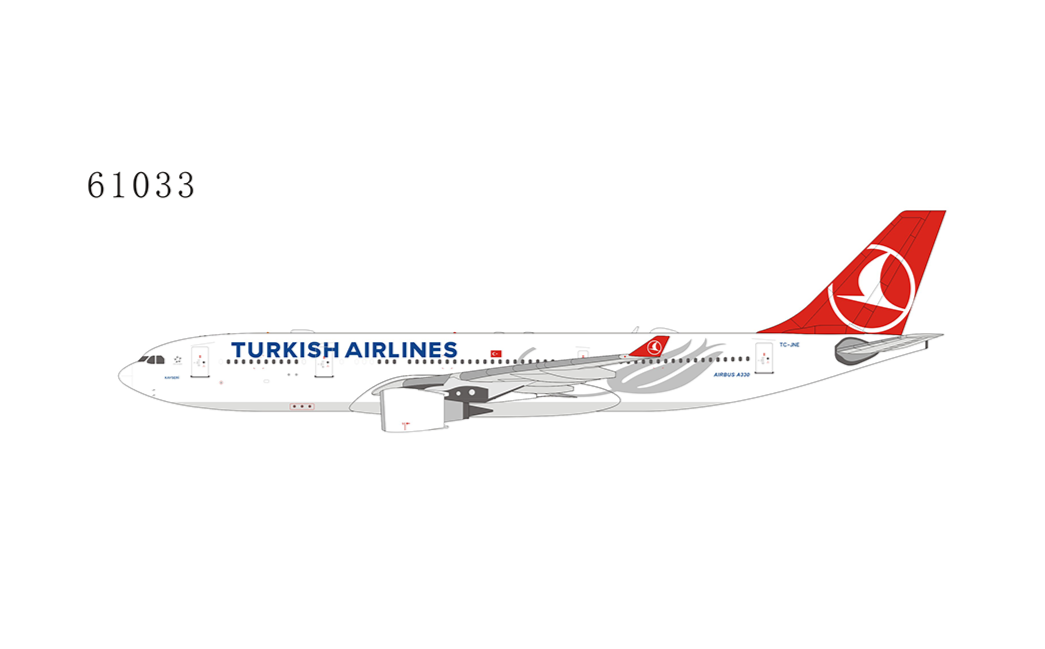 1:400 NG Models Turkish Airlines Airbus A330-200 TC-JNE NG61033
