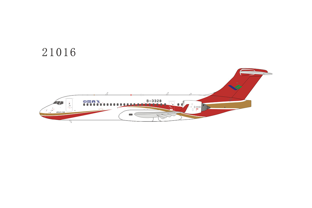 1:400 NG Models Comac House Colors ARJ21-700 B-3328 NG21016