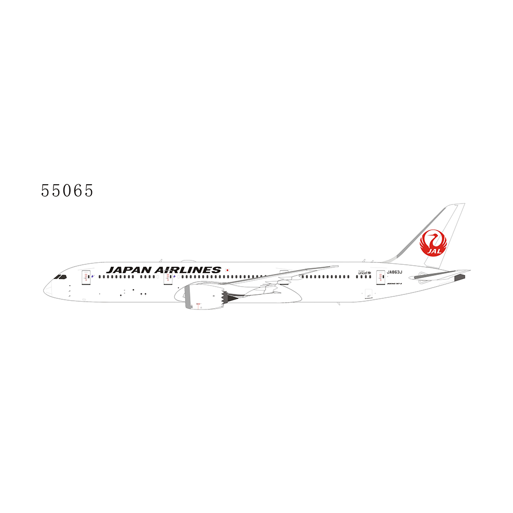 1:400 NG Models Japan Airlines (JAL) Boeing 787-9 "JAL Sky Suite 787" JA861J NG55085